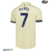 Moški Nogometni dresi Everton Dwight McNeil #7 Gostujoči 2025-26 Kratek Rokav